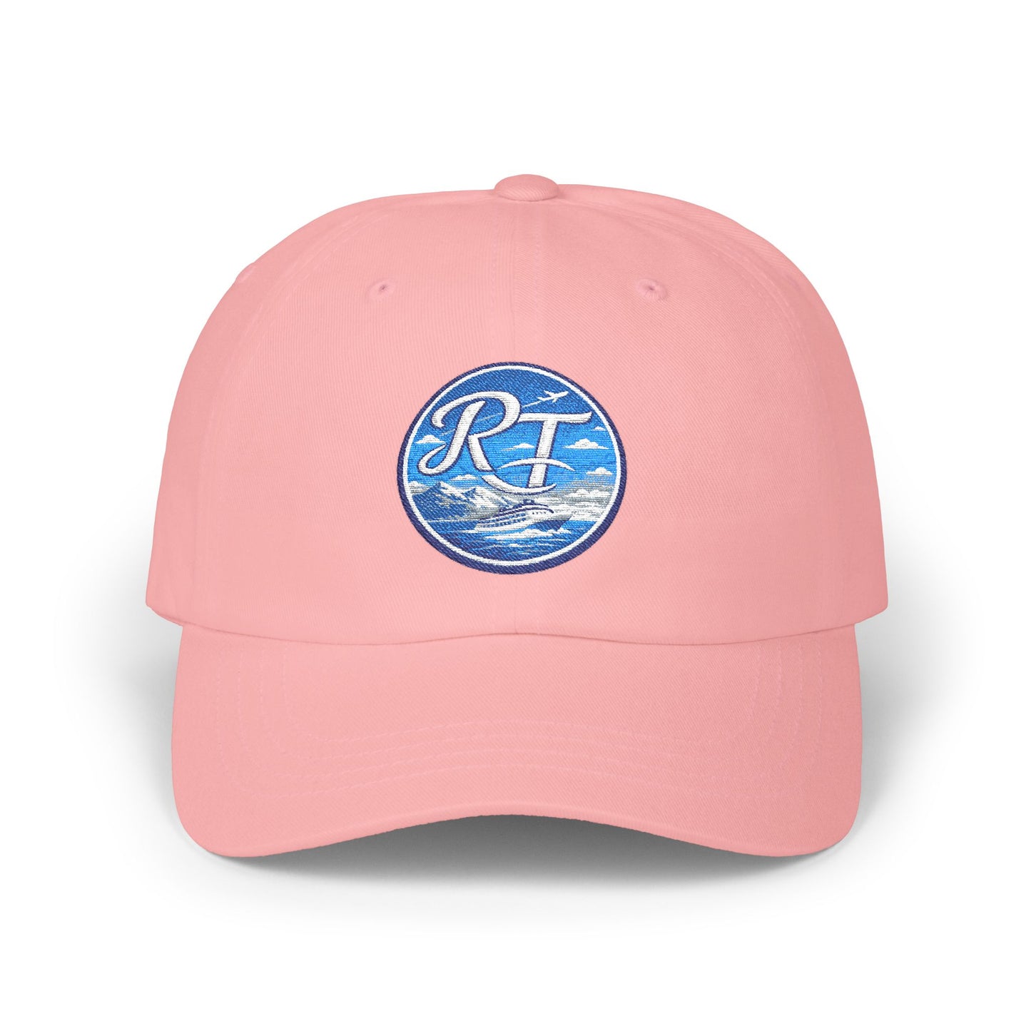 TikTok @rachels.travels2 Logo Dad Cap — Travel & Sunset Creator Hat
