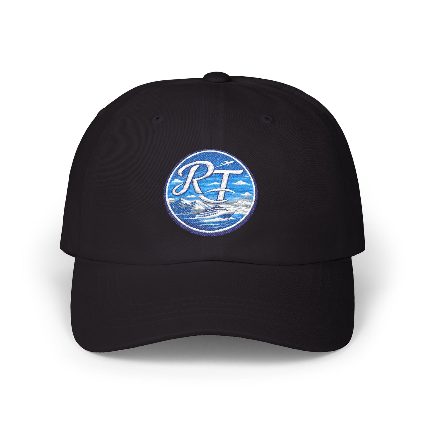 TikTok @rachels.travels2 Logo Dad Cap — Travel & Sunset Creator Hat