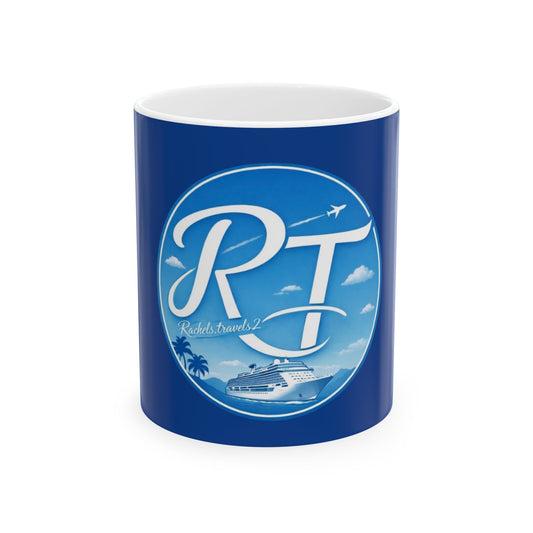 RT Coastal Logo Ceramic Mug — 11oz/15oz Coffee Cup
