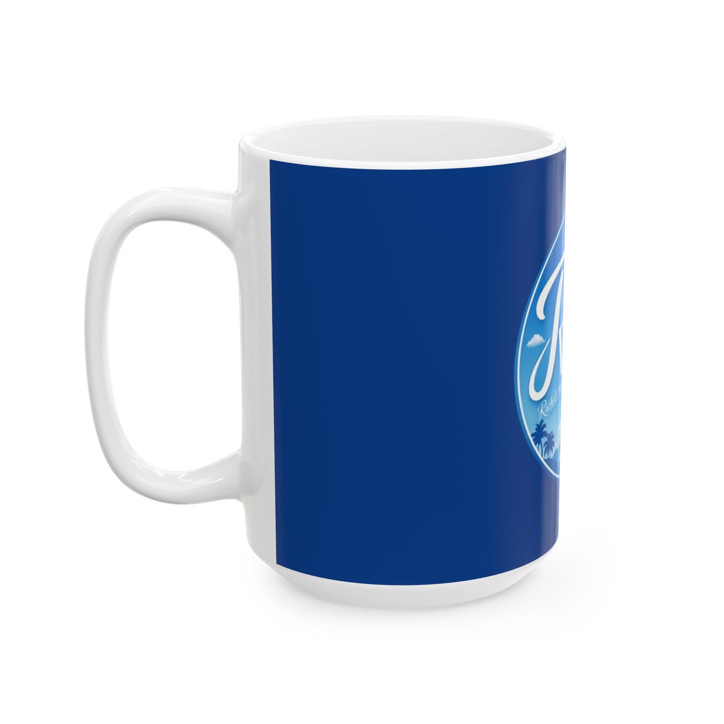 RT Coastal Logo Ceramic Mug — 11oz/15oz Coffee Cup
