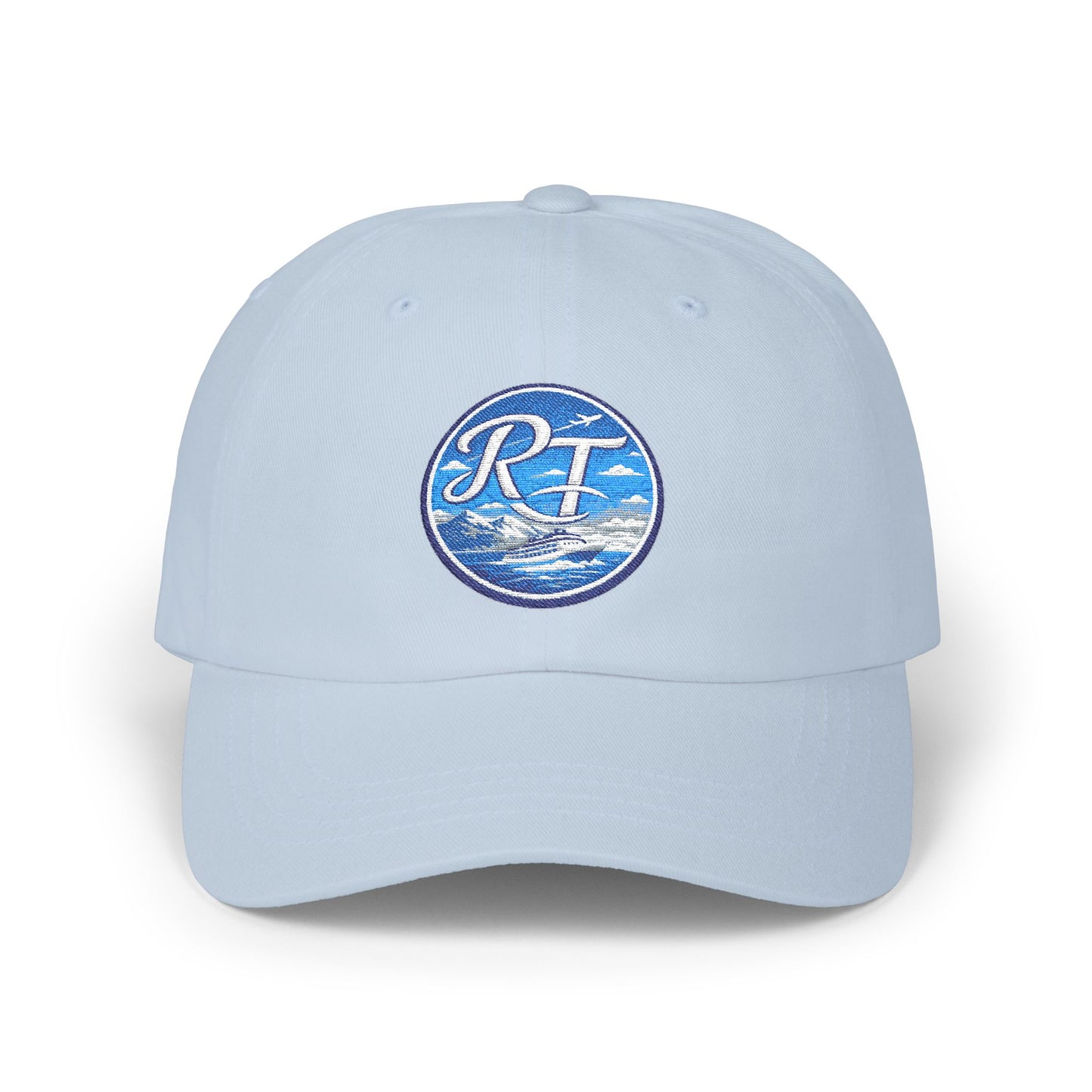 TikTok @rachels.travels2 Logo Dad Cap — Travel & Sunset Creator Hat